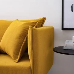 Studio Copenhagen Canapé Bayboro Tissu (2,5 places) - Moutarde -Canapés Soldes Magasin 1000005824 201127 16482700005 DETAILS P000000001000005824