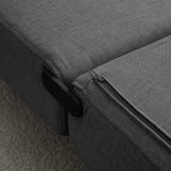 Fredriks Canapé convertible Newheaven Tissu - Tissu Lyn: Gris foncé -Canapés Soldes Magasin 1000006727 201201 16505200007 DETAILS P000000001000006727