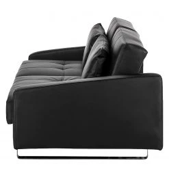 Loftscape Canapé convertible Club - Imitation cuir - Noir -Canapés Soldes Magasin 1000007585 200224 15342500036 DETAILS P000000001000007585
