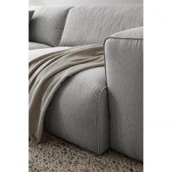 Studio Copenhagen Canapé 3 places HUDSON - Tissu Saia: Gris clair -Canapés Soldes Magasin 1000009285 201130 15532000072 DETAILS P000000001000009285