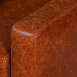 Ars manufacti Canapé Horley - 2 places - Cuir véritable - Cognac vintage 21 Ars manufacti Canapé Horley - 2 places - Cuir véritable - Cognac vintage -Canapés Soldes Magasin 1000015367 200616 19121800054 DETAILS P000000001000015367