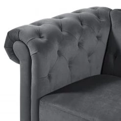 Jack & Alice Canapé Missoula (3 places) - Gris foncé -Canapés Soldes Magasin 1000016167 200319 09575700008 DETAILS P000000001000016167