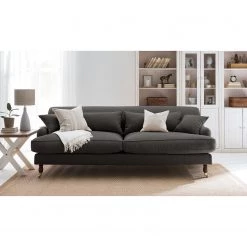 Maison Belfort Canapé Stenum (3 places) - Anthracite -Canapés Soldes Magasin 1000020065 190612 11335800004 MOOD GALLERYIMAGES P000000001000020065 mood