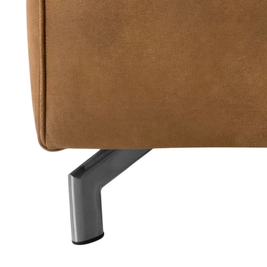 Ars manufacti Canapé Pentre (3 places) Cuir véritable - Marron clair 16 Ars manufacti Canapé Pentre (3 places) Cuir véritable - Marron clair – Image 16