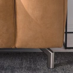 Ars manufacti Canapé Pentre (3 places) Cuir véritable - Marron clair 49 Ars manufacti Canapé Pentre (3 places) Cuir véritable - Marron clair -Canapés Soldes Magasin 1000020142 200518 14205400007 DETAILS P000000001000020142