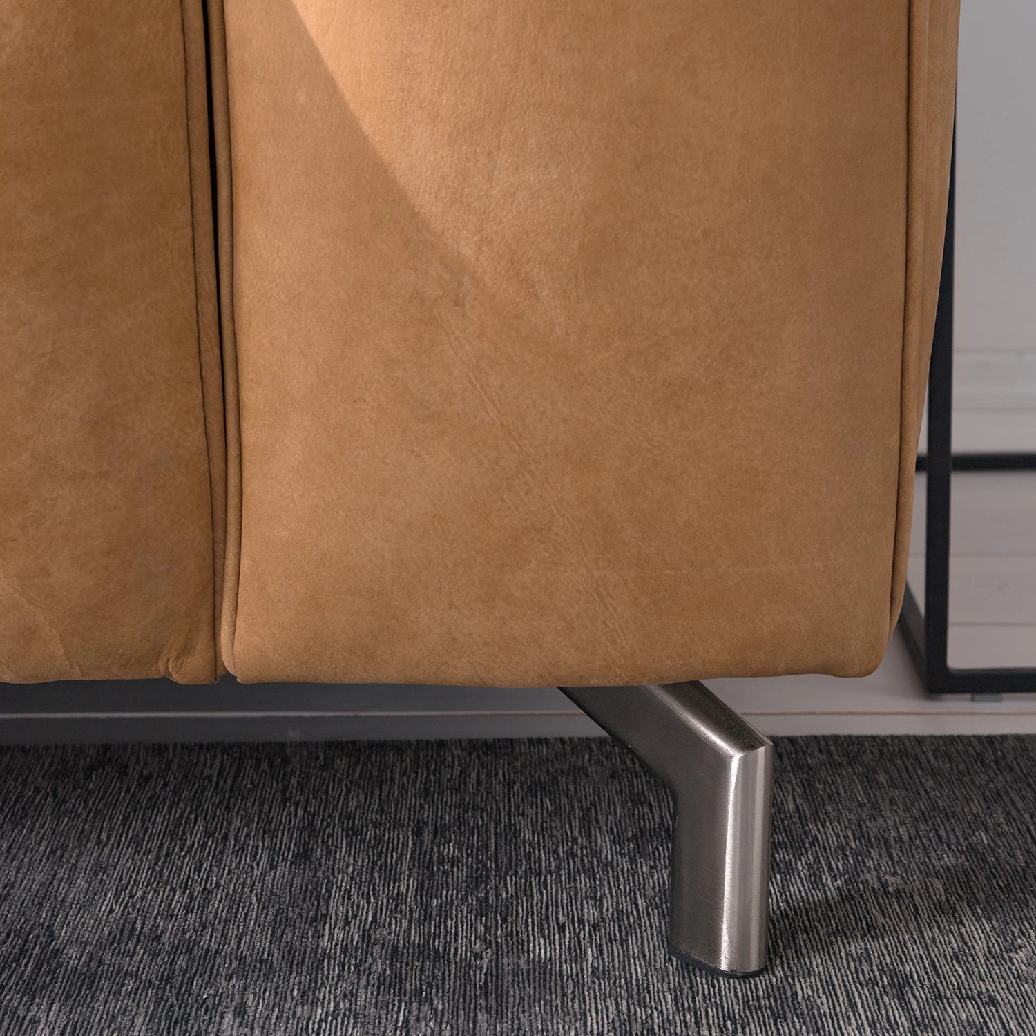 Ars manufacti Canapé Pentre (3 places) Cuir véritable - Marron clair 24 Ars manufacti Canapé Pentre (3 places) Cuir véritable - Marron clair – Image 24