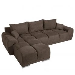 Fredriks Canapé d'angle Westwell (convertible) - Microfibre Bobil: Marron gris -Canapés Soldes Magasin 1000021717 210913 16352500026 DETAILS P000000001000021717