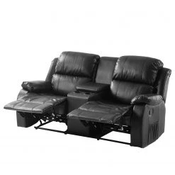 Modoform Fauteuil de cinéma Mendis (2 places) - Imitation cuir - Noir 45 Modoform Fauteuil de cinéma Mendis (2 places) - Imitation cuir - Noir -Canapés Soldes Magasin 1000027315 201130 13573400229 DETAILS P000000001000027315