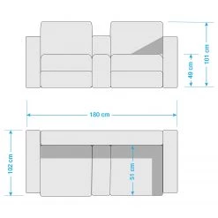 Modoform Fauteuil de cinéma Mendis (2 places) - Imitation cuir - Noir 65 Modoform Fauteuil de cinéma Mendis (2 places) - Imitation cuir - Noir -Canapés Soldes Magasin 1000027315 201130 13573500241 SKETCH DETAILS P000000001000027315 sketch