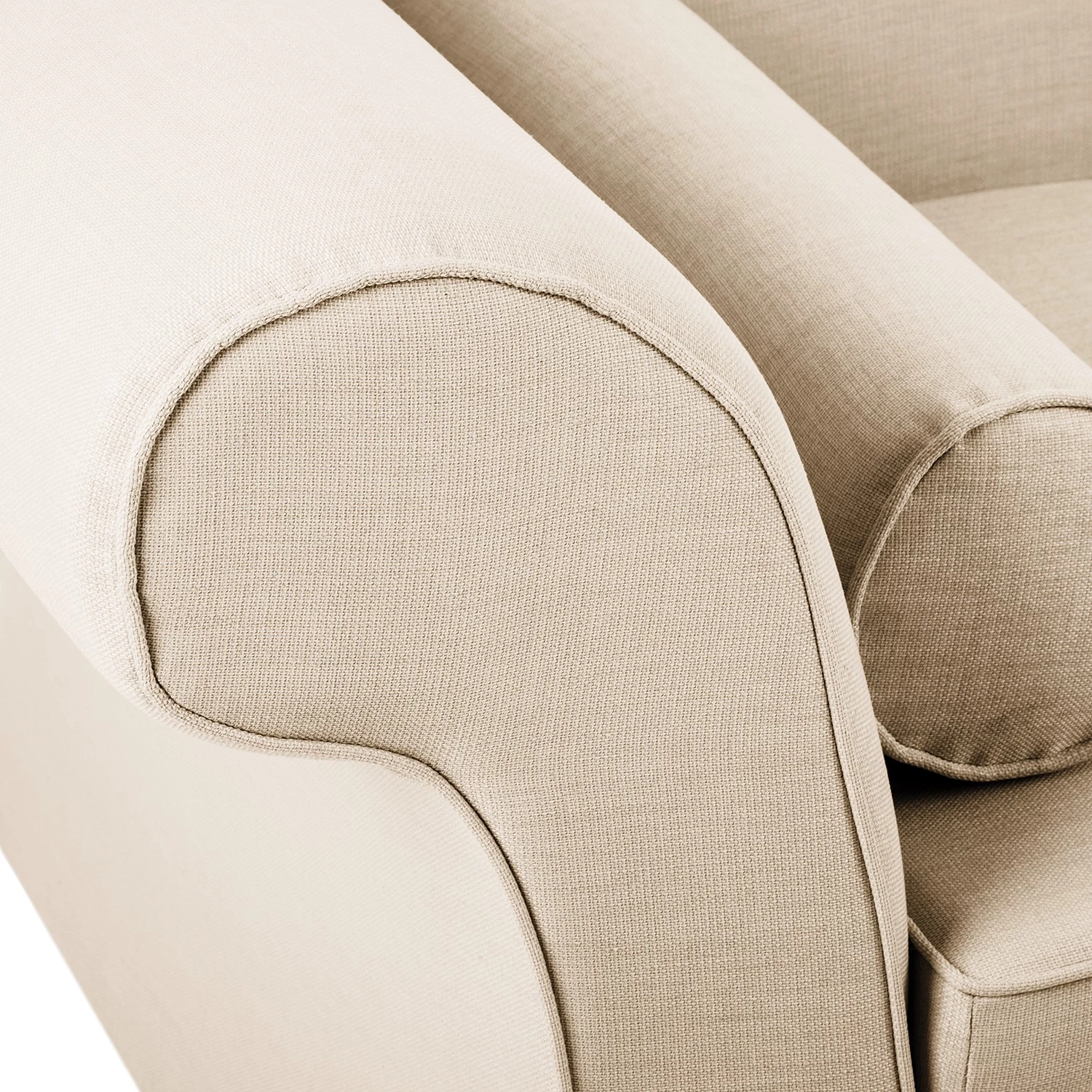 Maison Belfort Méridienne Colmar - Beige - Accoudoir monté à gauche (vu de face) 9 Maison Belfort Méridienne Colmar - Beige - Accoudoir monté à gauche (vu de face) – Image 9