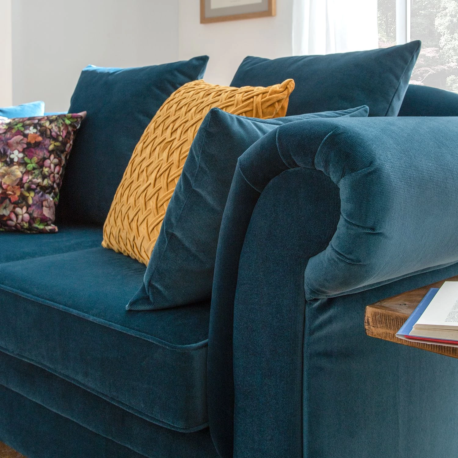 Jack & Alice Canapé York (2 places) - Bleu pétrole 7 Jack & Alice Canapé York (2 places) - Bleu pétrole – Image 7