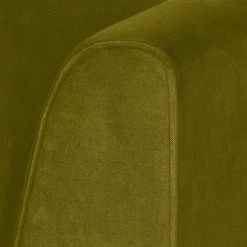 Jack & Alice Canapé Blomma (3 places) - Vert olive - Noyer -Canapés Soldes Magasin 1000031374 210608 06021000008 DETAILS P000000001000031374