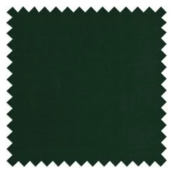 Eva Padberg Collection Canapé d'angle LAONA - Velours Pauno: Vert foncé - Méridienne courte à droite (vue de face) - Avec repose-pieds -Canapés Soldes Magasin 1000032242 200603 12035100244 DETAILS P000000001000032242