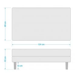 Eva Padberg Collection Canapé d'angle LAONA - Velours Pauno: Vert foncé - Méridienne courte à droite (vue de face) - Avec repose-pieds -Canapés Soldes Magasin 1000032242 201016 13482500009 SKETCH DETAILS P000000001000032242 sketch