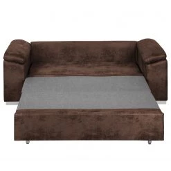 Mooved Canapé convertible Latina - Aspect cuir vieilli - Marron foncé - Largeur : 190 cm 19 Mooved Canapé convertible Latina - Aspect cuir vieilli - Marron foncé - Largeur : 190 cm -Canapés Soldes Magasin 1000034584 211221 092050000142 DETAILS P000000001000034584