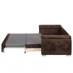 Mooved Canapé convertible Latina - Aspect cuir vieilli - Marron foncé - Largeur : 190 cm 20 Mooved Canapé convertible Latina - Aspect cuir vieilli - Marron foncé - Largeur : 190 cm -Canapés Soldes Magasin 1000034584 211221 092050000153 DETAILS P000000001000034584