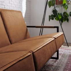 Ars manufacti Canapé Rhode (3 places) - Brun 26 Ars manufacti Canapé Rhode (3 places) - Brun -Canapés Soldes Magasin 1000042072 190225 10091100014 GALLERYIMAGES P000000001000042072