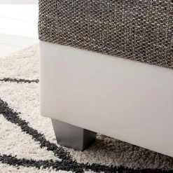 Fredriks Canapé d'angle Dublin II (convertible) - Blanc / Gris -Canapés Soldes Magasin 1000073164 210614 18404200595 DETAILS P000000001000073164