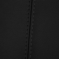 Canapé Capri (2 places) - Cuir Mabel: Noir -Canapés Soldes Magasin 1000073297 220304 120 DETAILS P000000001000073297