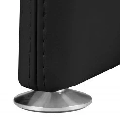 Canapé Capri (2 places) - Cuir Mabel: Noir -Canapés Soldes Magasin 1000073297 220304 130 DETAILS P000000001000073297