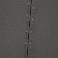 Canapé Capri (3 places) - Cuir Mabel: Gris foncé -Canapés Soldes Magasin 1000073303 220304 120 DETAILS P000000001000073303