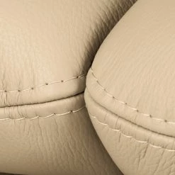 Canapé Capri (2,5 places) - Cuir Mabel: Beige -Canapés Soldes Magasin 1000073308 220304 090 DETAILS P000000001000073308