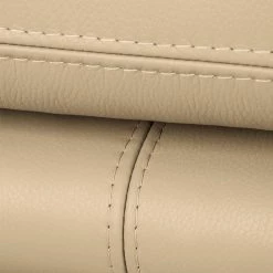 Canapé Capri (2,5 places) - Cuir Mabel: Beige -Canapés Soldes Magasin 1000073308 220304 100 DETAILS P000000001000073308