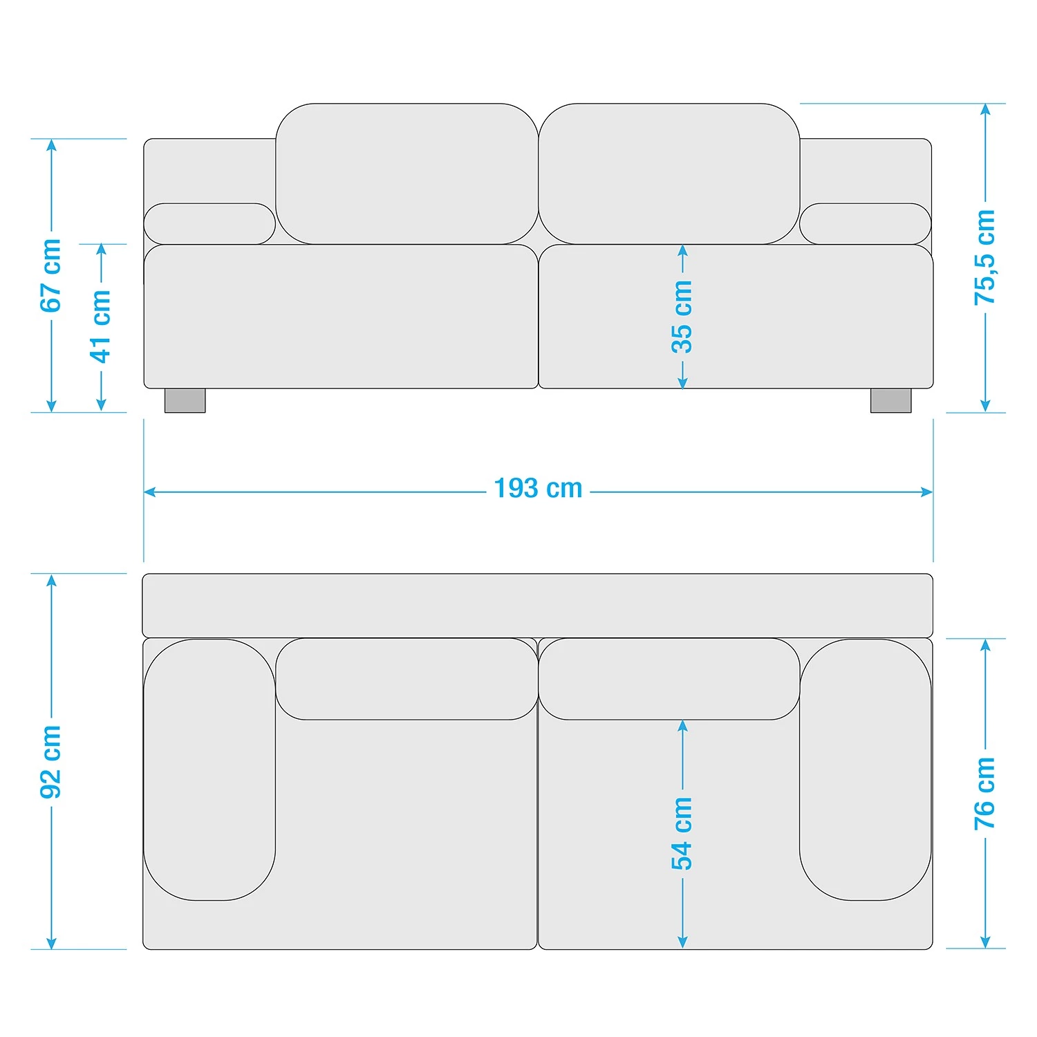 Fredriks Canapé convertible Nikita - Avec revêtement complet 12 Fredriks Canapé convertible Nikita - Avec revêtement complet – Image 12
