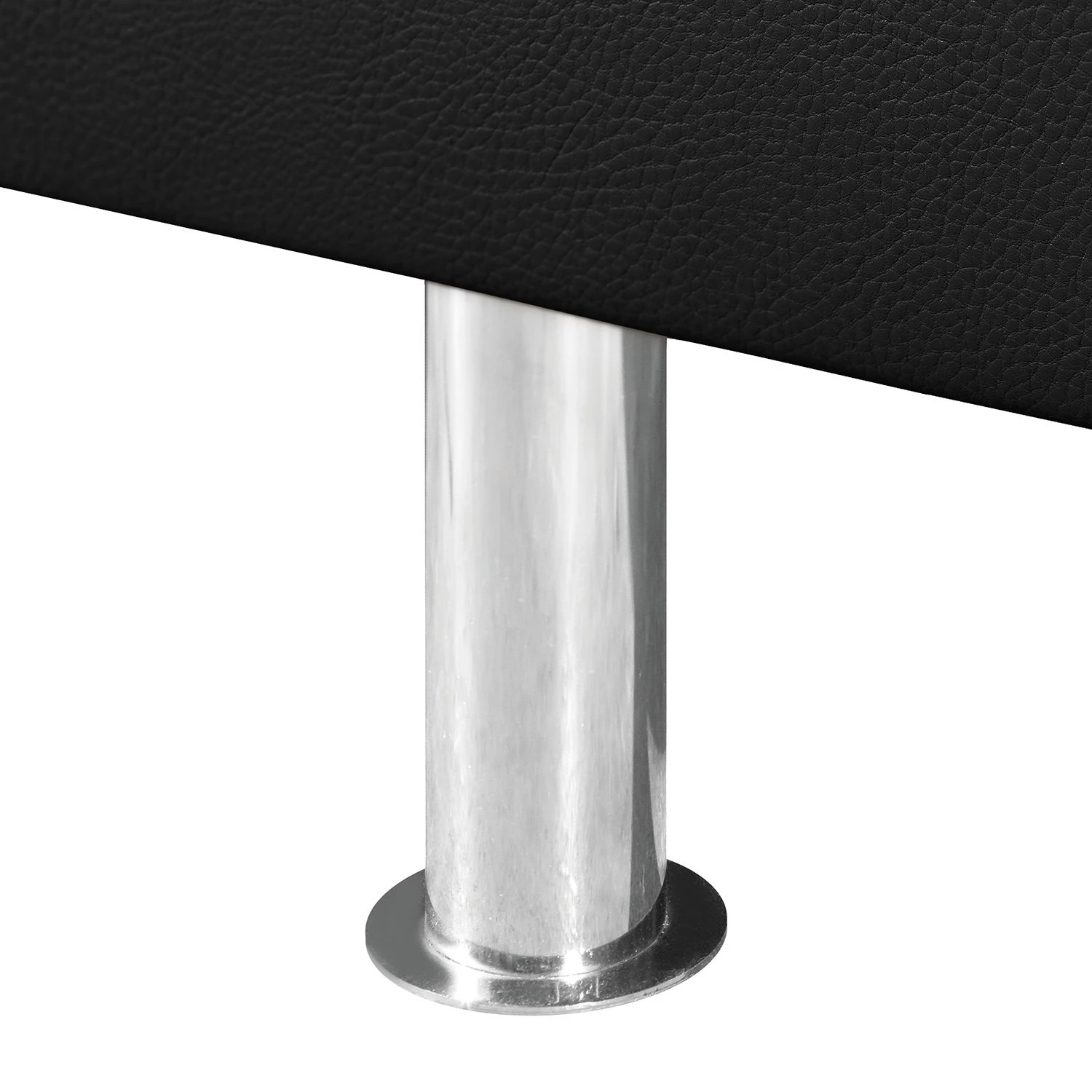 Roomscape Canapé convertible Emmanuela - Cuir véritable noir 10 Roomscape Canapé convertible Emmanuela - Cuir véritable noir – Image 10