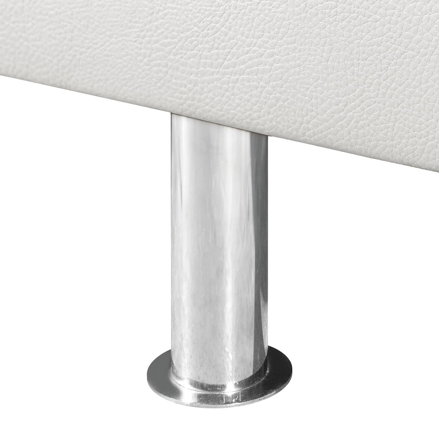 Roomscape Canapé convertible Emmanuela - Cuir véritable blanc 10 Roomscape Canapé convertible Emmanuela - Cuir véritable blanc – Image 10