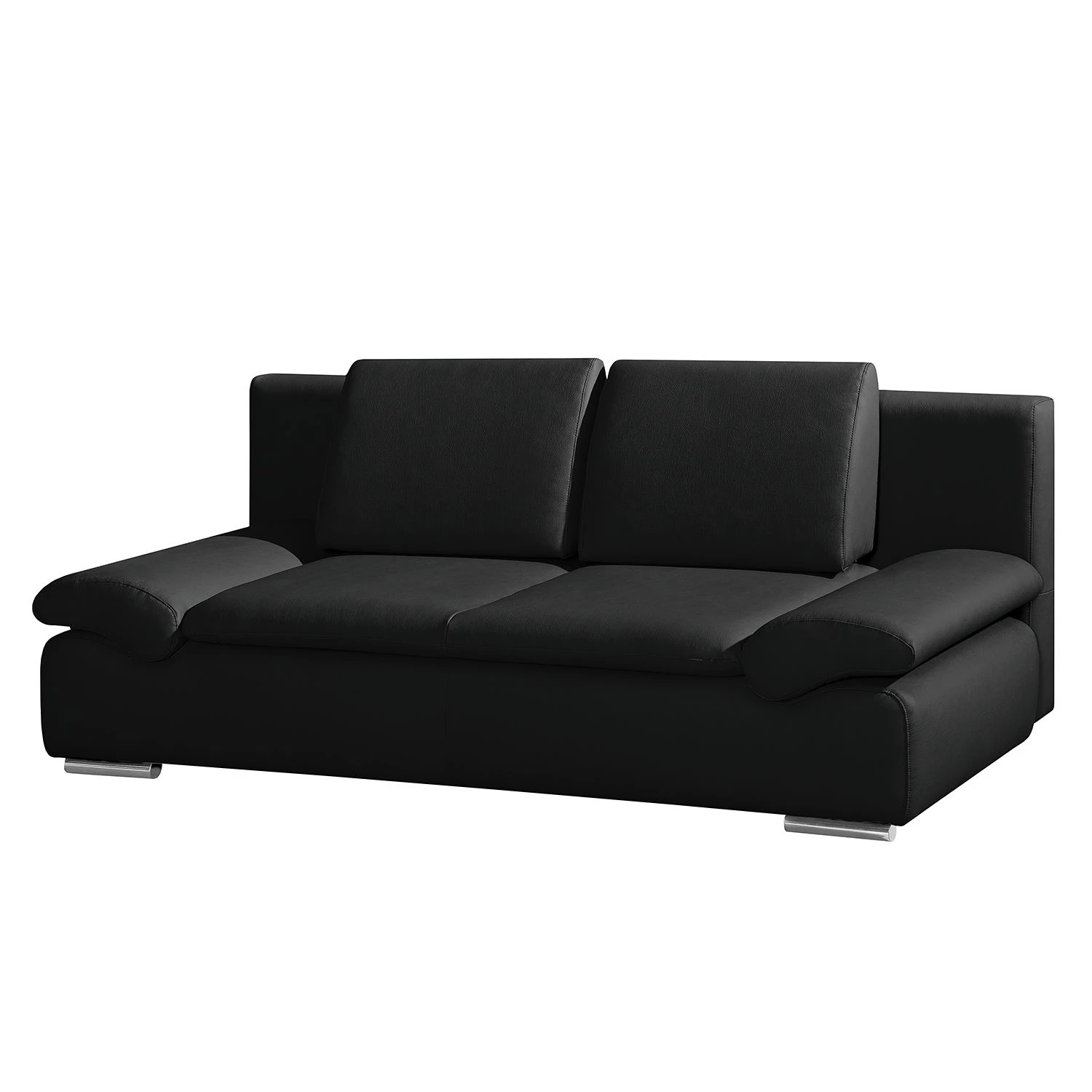 Loftscape Canapé convertible Norris II - Cuir véritable noir 1 Loftscape Canapé convertible Norris II - Cuir véritable noir