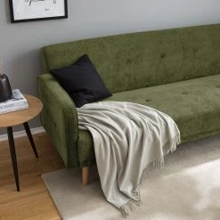 Mørteens Canapé convertible Daru I - Velours Niks: Avocat -Canapés Soldes Magasin 1000086500 201201 16505900127 DETAILS P000000001000086500