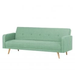 Mørteens Canapé convertible Daru I - Tissu Nims: Gris menthe