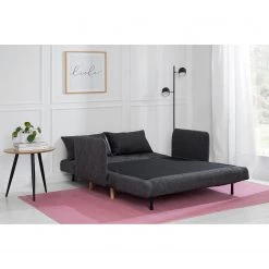 Mørteens Canapé convertible Morten - Tissu Nims: Gris foncé -Canapés Soldes Magasin 1000086554 220802 021 MOOD DETAILS P000000001000086554 mood