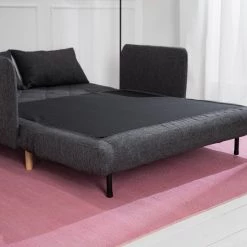 Mørteens Canapé convertible Morten - Tissu Nims: Gris foncé -Canapés Soldes Magasin 1000086554 220802 050 DETAILS P000000001000086554