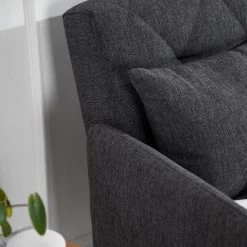 Mørteens Canapé convertible Morten - Tissu Nims: Gris foncé -Canapés Soldes Magasin 1000086554 220802 070 DETAILS P000000001000086554