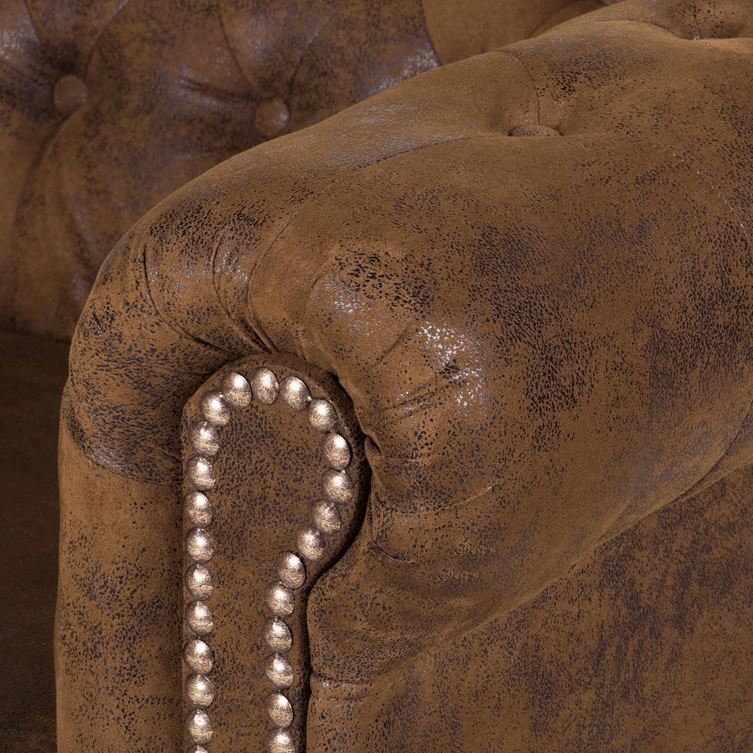 Canapé Torquay (3 places) - Marron 11 Canapé Torquay (3 places) - Marron – Image 11