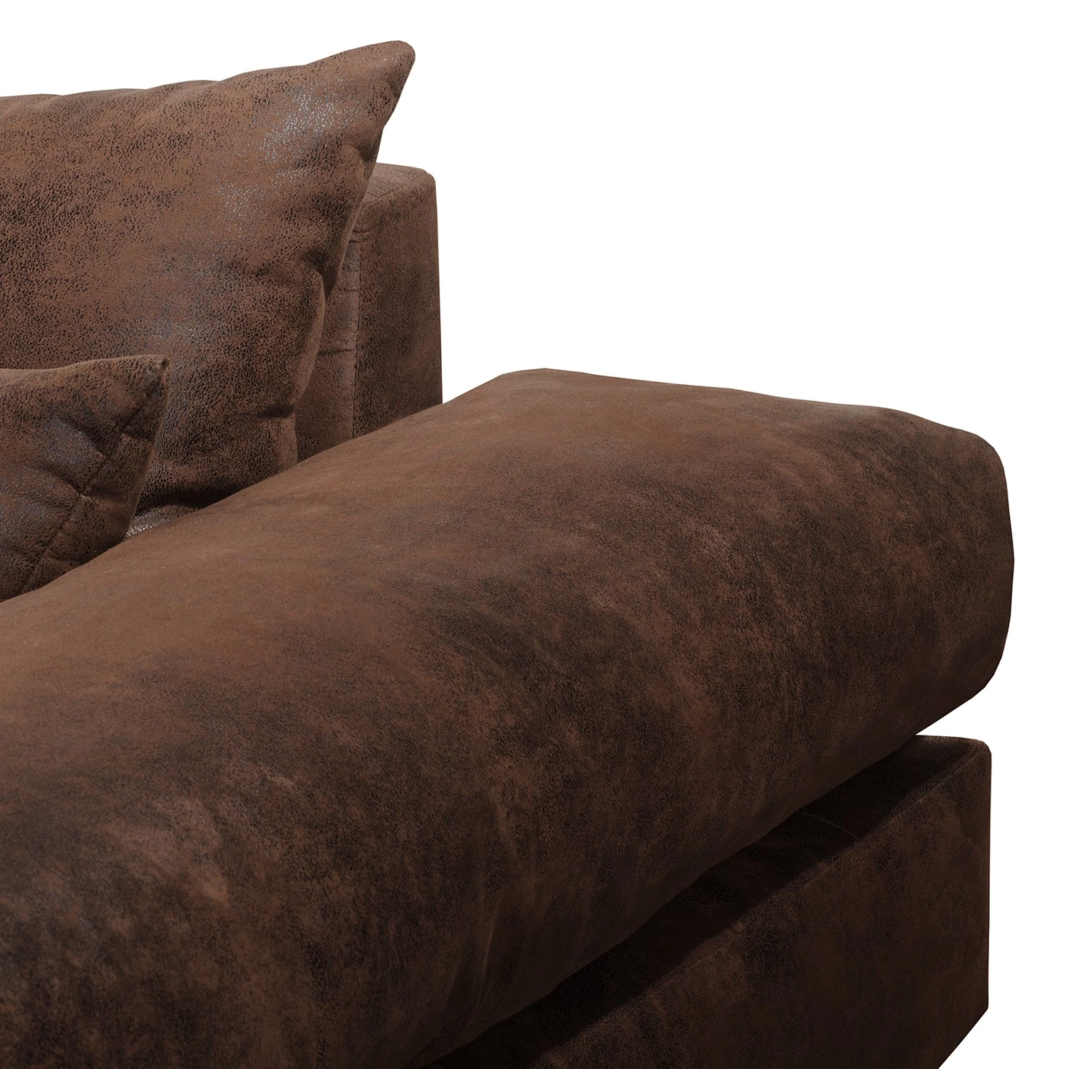 Mooved Grand Canapé Naomi IV - Microfibre Goda: Marron bison 15 Mooved Grand Canapé Naomi IV - Microfibre Goda: Marron bison – Image 15