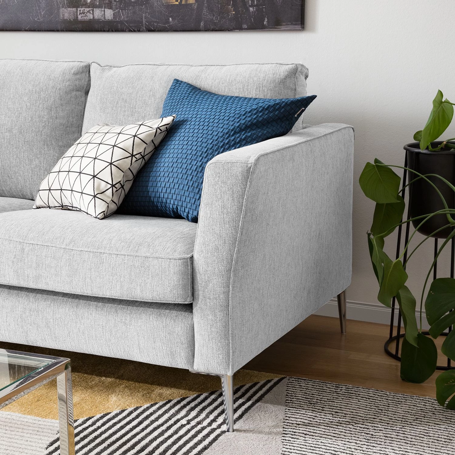 Fredriks Canapé Mirabela (2 places) - Gris platine 7 Fredriks Canapé Mirabela (2 places) - Gris platine – Image 7