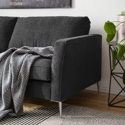 Fredriks Canapé Mirabela (3 places) - Noir chiné 20 Fredriks Canapé Mirabela (3 places) - Noir chiné -Canapés Soldes Magasin 1000117455 070 GALLERYIMAGES P000000001000117455