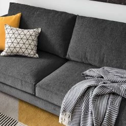 Fredriks Canapé Mirabela (3 places) - Noir chiné 21 Fredriks Canapé Mirabela (3 places) - Noir chiné -Canapés Soldes Magasin 1000117455 080 GALLERYIMAGES P000000001000117455