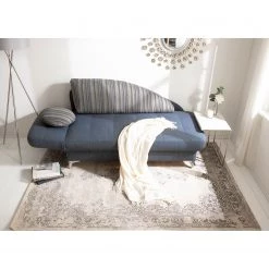 Loftscape Méridienne Limon - Tissu - Bleu jean - Accoudoir monté à droite (vu de face) -Canapés Soldes Magasin 1000117851 180621 11345415 MOOD GALLERYIMAGES P000000001000117851 mood