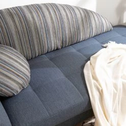 Loftscape Méridienne Limon - Tissu - Bleu jean - Accoudoir monté à droite (vu de face) -Canapés Soldes Magasin 1000117851 180621 11345520 GALLERYIMAGES P000000001000117851