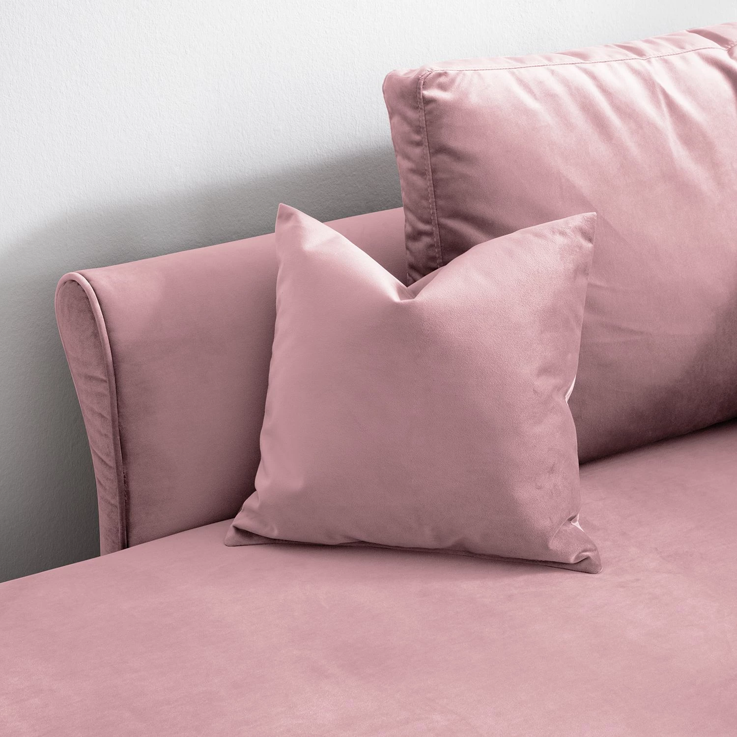 Jack & Alice Méridienne Habay - Microfibre - Mauve - Accoudoir monté à droite (vu de face) 13 Jack & Alice Méridienne Habay - Microfibre - Mauve - Accoudoir monté à droite (vu de face) – Image 13