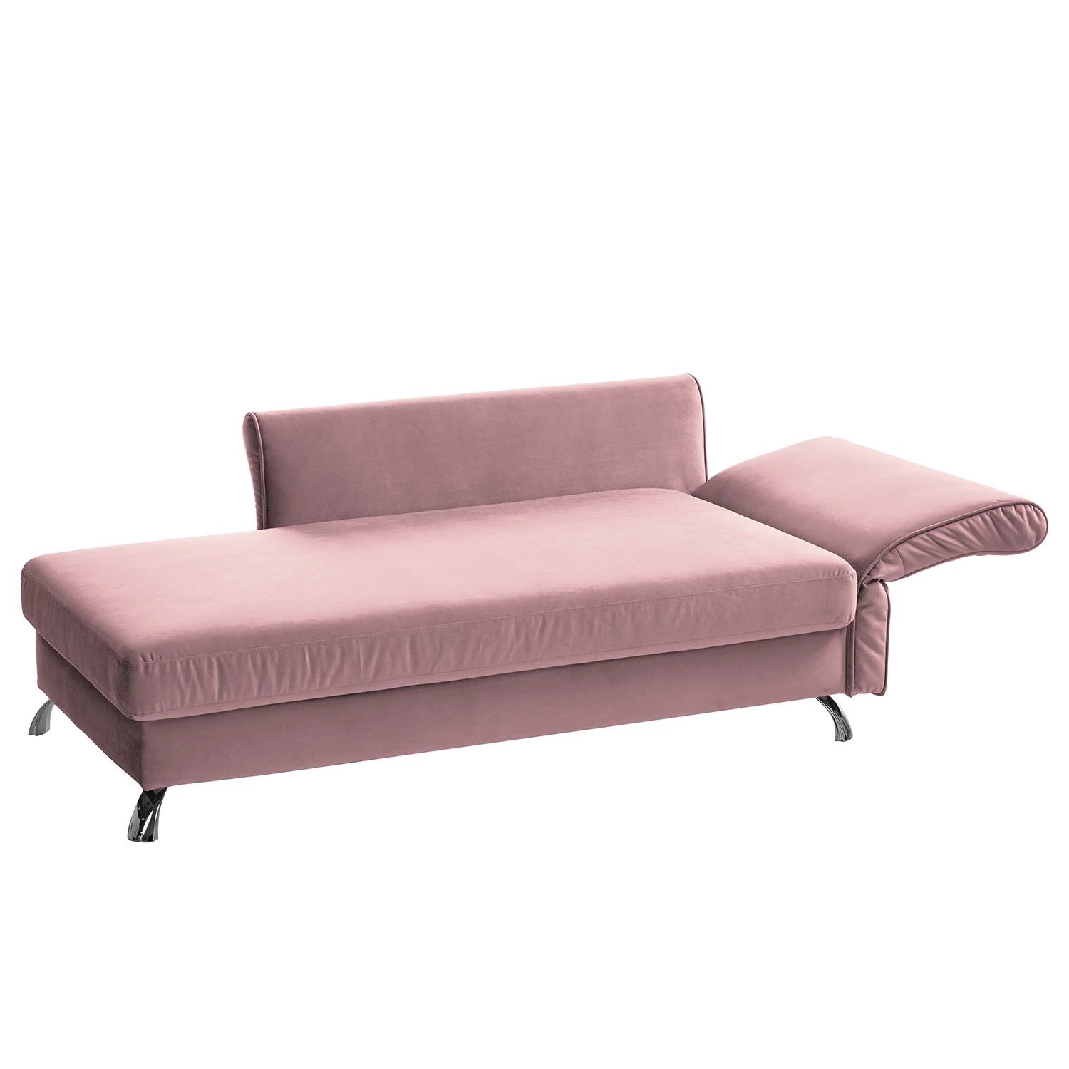 Jack & Alice Méridienne Habay - Microfibre - Mauve - Accoudoir monté à droite (vu de face) 5 Jack & Alice Méridienne Habay - Microfibre - Mauve - Accoudoir monté à droite (vu de face) – Image 5