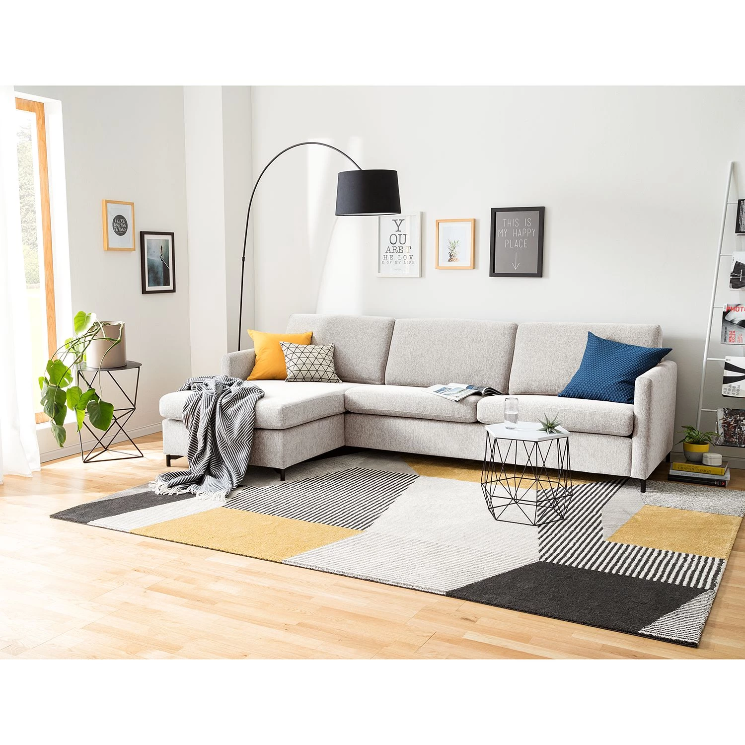 Fredriks Canapé d’angle Cipo I - Galet - Méridienne courte à gauche (vue de face) 3 Fredriks Canapé d’angle Cipo I - Galet - Méridienne courte à gauche (vue de face) – Image 3