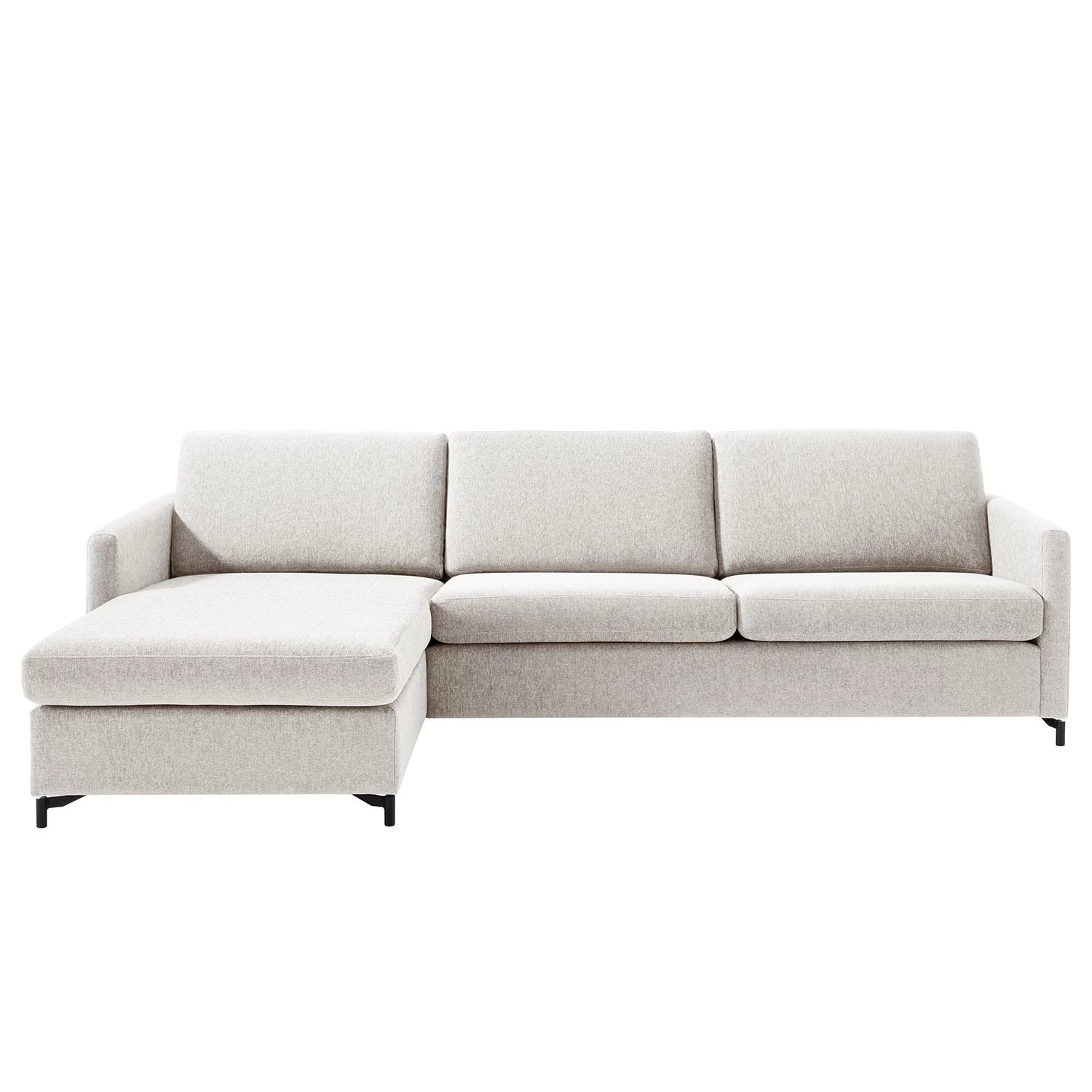 Fredriks Canapé d’angle Cipo I - Galet - Méridienne courte à gauche (vue de face) 4 Fredriks Canapé d’angle Cipo I - Galet - Méridienne courte à gauche (vue de face) – Image 4