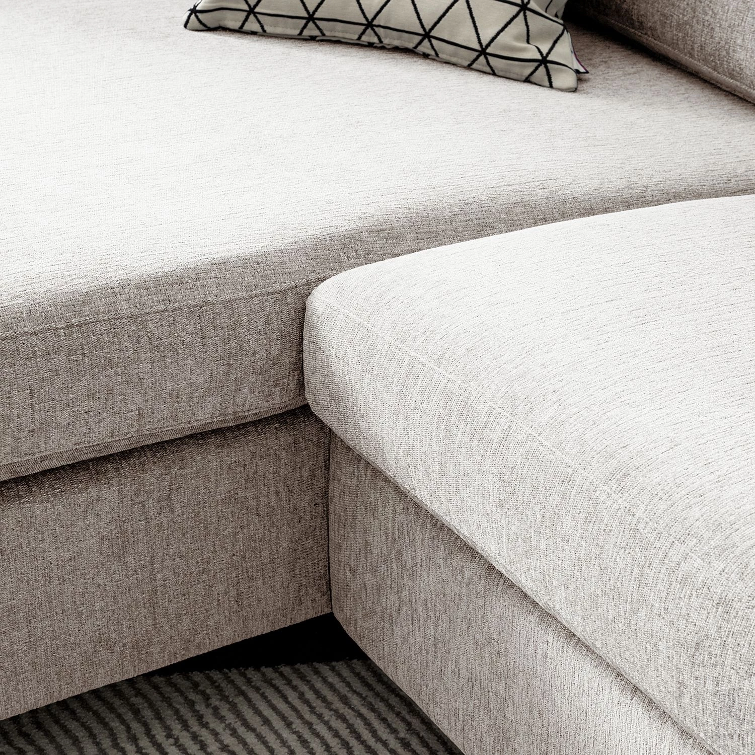 Fredriks Canapé d’angle Cipo I - Galet - Méridienne courte à gauche (vue de face) 9 Fredriks Canapé d’angle Cipo I - Galet - Méridienne courte à gauche (vue de face) – Image 9