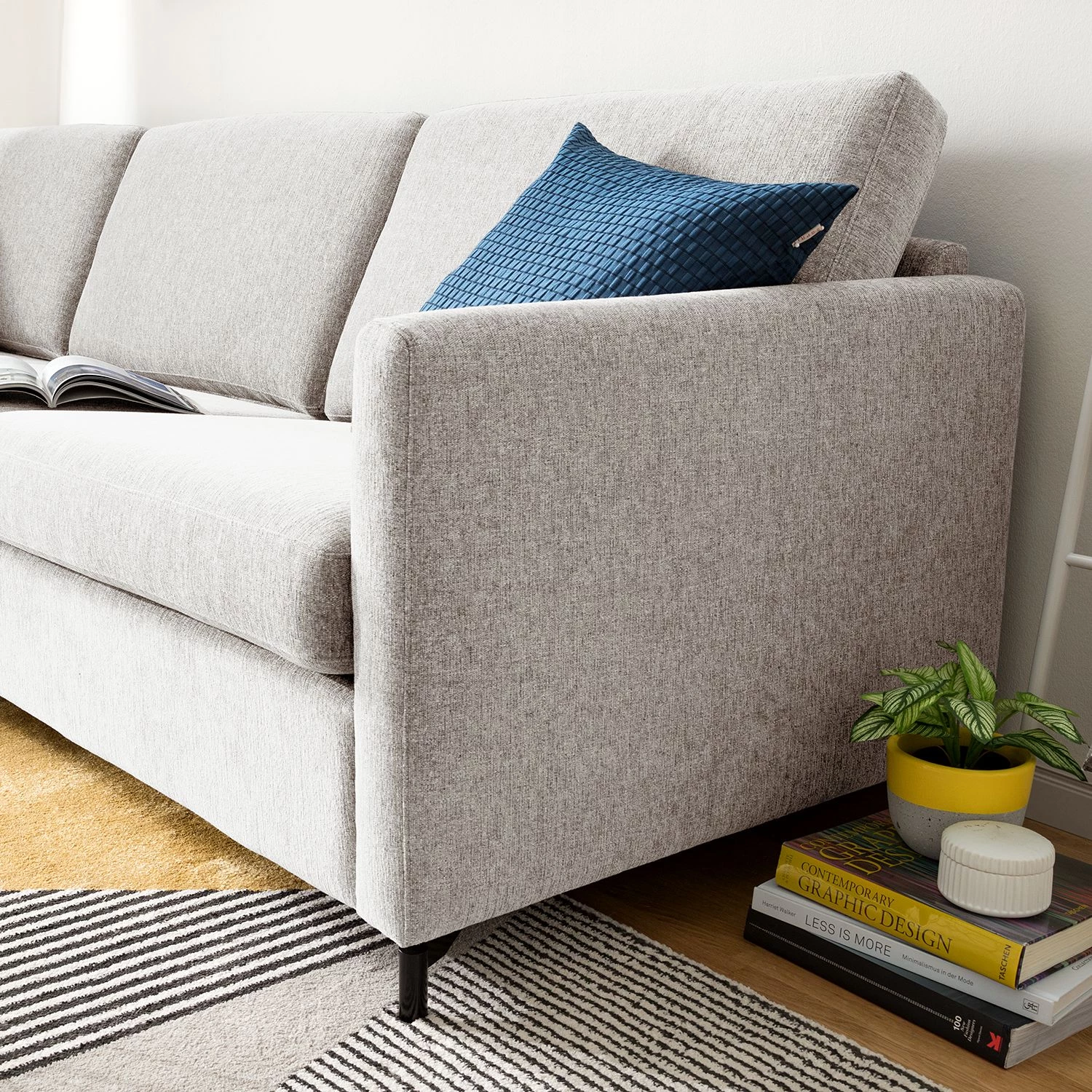 Fredriks Canapé d’angle Cipo I - Galet - Méridienne courte à gauche (vue de face) 11 Fredriks Canapé d’angle Cipo I - Galet - Méridienne courte à gauche (vue de face) – Image 11