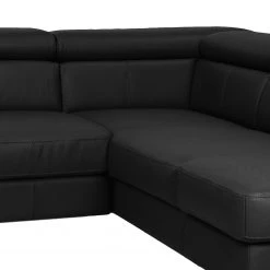 Loftscape Canapé d'angle Hodge - Noir - Méridienne longue à droite (vue de face) - Sans fonction -Canapés Soldes Magasin 1000120341 190412 09202400033 GALLERYIMAGES P000000001000120341